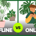 Online vs offline image